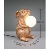 lampa królik  Oświetlenie Reality Rabbit lampa stołowa złoty, 1-punktowy