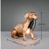 lampa pies  Oświetlenie Reality Rudi lampa stołowa złoty, 1-punktowy