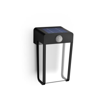 Oświetlenie Philips Shroud Lampa ścienna LED Czarny, 1-punktowy