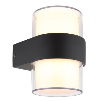 Oświetlenie Globo Ignacio Oświetlenie zewnętrzne LED Antracytowy, 1-punktowy