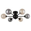 Oświetlenie Globo Roland Lampa sufitowa Czarny, 6-punktowe