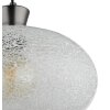 Oświetlenie Globo Brokana lampa wisząca chrom, czarny, 1-punktowy