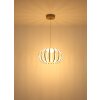 Oświetlenie Globo Ribbon lampa wisząca LED piaskowy, 1-punktowy