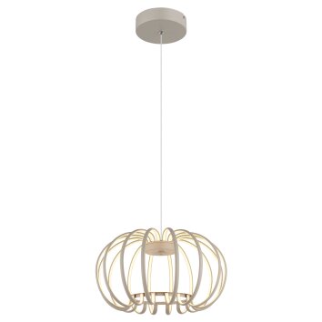 Oświetlenie Globo Ribbon lampa wisząca LED piaskowy, 1-punktowy