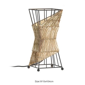 Oświetlenie Globo Rinca Lampa stołowa Czarny, 1-punktowy