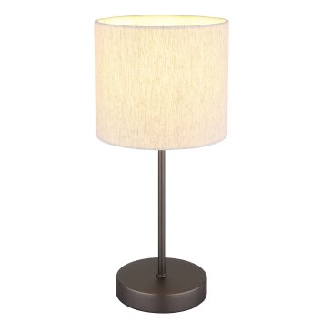 Oświetlenie Globo Thea Lampa stołowa Czarny, 1-punktowy