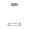 Oświetlenie Paul Neuhaus E-Loop Lampa wisząca LED Brązowy, 2-punktowe, Zdalne sterowanie