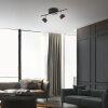 Oświetlenie Leuchten Direkt JARIK Lampa sufitowa LED Czarny, 3-punktowe