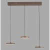 Oświetlenie Leuchten Direkt PLATA lampa wisząca LED piaskowy, 3-punktowe