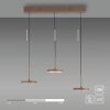 Oświetlenie Leuchten Direkt PLATA lampa wisząca LED piaskowy, 3-punktowe
