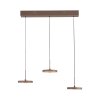 Oświetlenie Leuchten Direkt PLATA lampa wisząca LED piaskowy, 3-punktowe