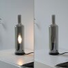 Oświetlenie Leuchten Direkt BOTTLE Lampa stołowa LED Czarny, 1-punktowy