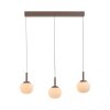 Oświetlenie Leuchten Direkt NAMI lampa wisząca LED piaskowy, 3-punktowe