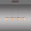 Oświetlenie Leuchten Direkt NAMI lampa wisząca LED piaskowy, 4-punktowe