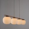 Oświetlenie Leuchten Direkt NAMI lampa wisząca LED piaskowy, 4-punktowe