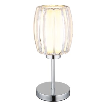 Oświetlenie Globo Maribel Lampa stołowa Chrom, 1-punktowy