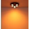 Oświetlenie Globo Higgins lampa sufitowa czarny, 3-punktowe