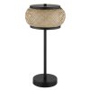 Oświetlenie Globo Bambora Lampa stołowa LED Czarny, 1-punktowy
