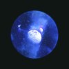 lampa astronauty  Oświetlenie Globo Cosmo lampa stołowa LED niebeieski, czerwony, srebrny, 1-punktowy