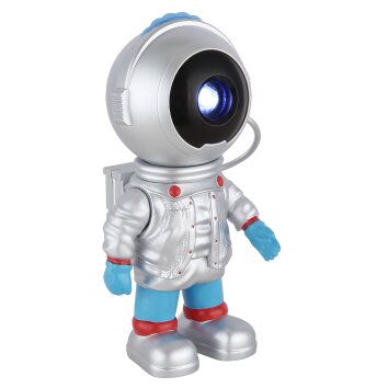 Oświetlenie Globo Cosmo Lampa stołowa LED Niebeieski, Czerwony, Srebrny, 1-punktowy