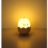 Oświetlenie Globo Chicky Lampa stołowa LED Żółty, Biały, 1-punktowy, Zmieniacz kolorów