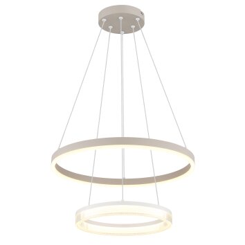 Oświetlenie Globo Zara lampa wisząca LED piaskowy, 1-punktowy