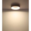 Oświetlenie Globo Gallegos lampa sufitowa LED piaskowy, 1-punktowy, Zdalne sterowanie