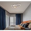 Oświetlenie Globo Randell lampa sufitowa LED brązowy, biały, 1-punktowy