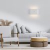 Oświetlenie Leuchten Direkt ZIDDY Lampa ścienna LED Biały, 2-punktowe, Czujnik ruchu