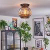 Ripoll lampa sufitowa, kula świetlna przydymiony, 1-punktowy