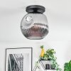 Ripoll lampa sufitowa, kula świetlna przydymiony, 1-punktowy
