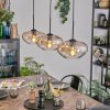 Mertola lampa wisząca, lampa wisząca czarny, 3-punktowe