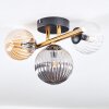 Chehalis Lampa sufitowa, Kula świetlna Złoty, Czarny, 3-punktowe