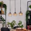 Ripoll lampa wisząca, kula świetlna, lampa wisząca kolory naturalne, czarny, 3-punktowe