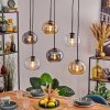 Apedo lampa wisząca, lampa wisząca bursztynowy, przezroczysty, przydymiony, 6-punktowe