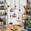Apedo lampa wisząca, lampa wisząca bursztynowy, przezroczysty, przydymiony, 6-punktowe