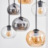 Apedo lampa wisząca, lampa wisząca bursztynowy, przezroczysty, przydymiony, 6-punktowe