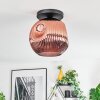 Ripoll Lampa sufitowa, Kula świetlna W kolorze miedzi, 1-punktowy