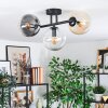 Gastor lampa sufitowa, kula świetlna bursztynowy, przezroczysty, przydymiony, 3-punktowe