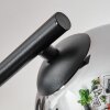 Koyoto lampa sufitowa, kula świetlna chrom, przydymiony, 3-punktowe