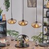 Mertola lampa wisząca, lampa wisząca czarny, 3-punktowe