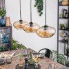 Mertola lampa wisząca, lampa wisząca czarny, 3-punktowe