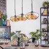 Mertola lampa wisząca, lampa wisząca czarny, 3-punktowe