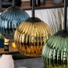 Koyoto lampa wisząca, kula świetlna, lampa wisząca kolory naturalne, czarny, 3-punktowe
