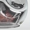 Ripoll lampa sufitowa, kula świetlna bursztynowy, przezroczysty, przydymiony, 3-punktowe