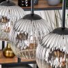 Ripoll lampa wisząca, kula świetlna, lampa wisząca kolory naturalne, czarny, 3-punktowe
