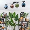 Gastor lampa sufitowa, kula świetlna niebeieski, zielony, miedziany, 4-punktowe