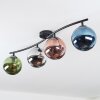 Gastor lampa sufitowa, kula świetlna niebeieski, chrom, zielony, miedziany, przydymiony, 4-punktowe