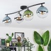 Gastor Lampa sufitowa, Kula świetlna Niebeieski, Chrom, Zielony, Przezroczysty, Przydymiony, 4-punktowe