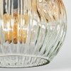 Ripoll lampa sufitowa, kula świetlna bursztynowy, przezroczysty, przydymiony, 3-punktowe